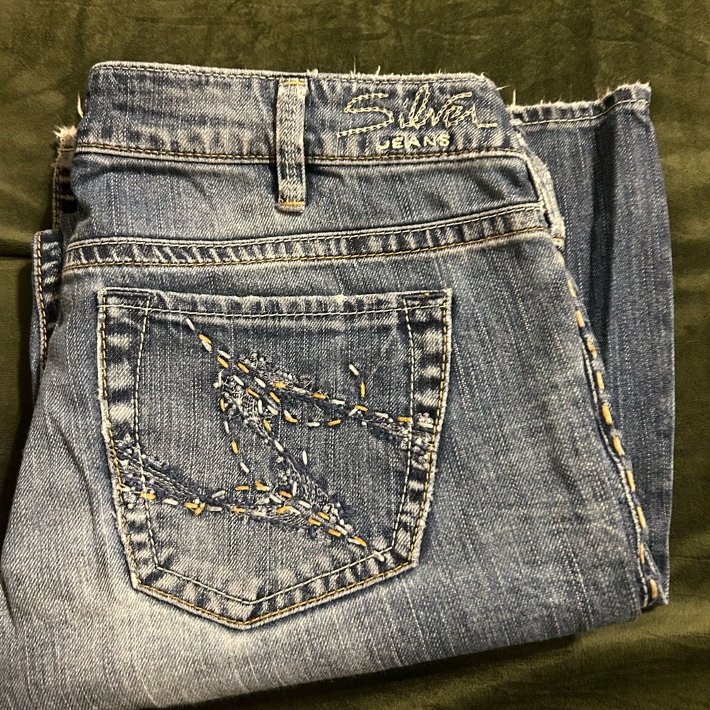 Silver Jeans Women's Classic Blue Stitch Denim